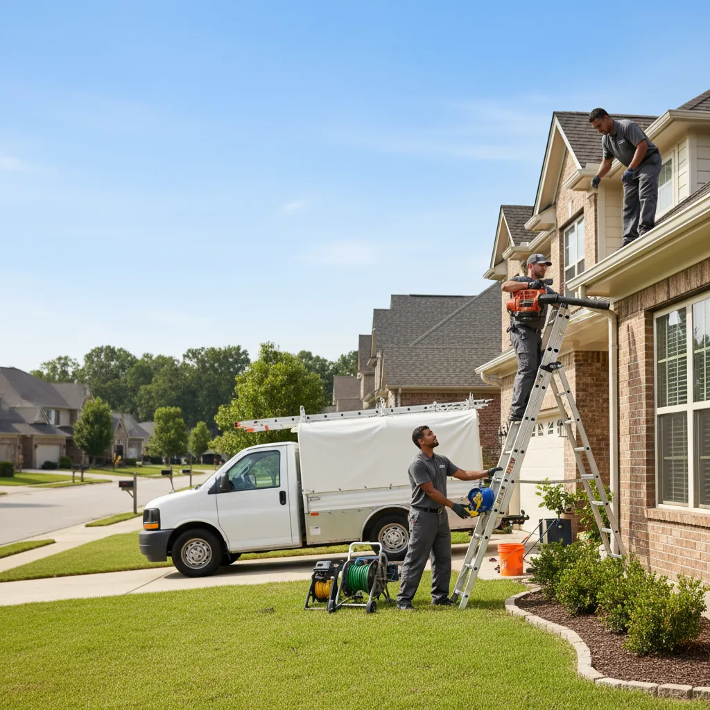 Home Gutter Service in Waelder, TX near me